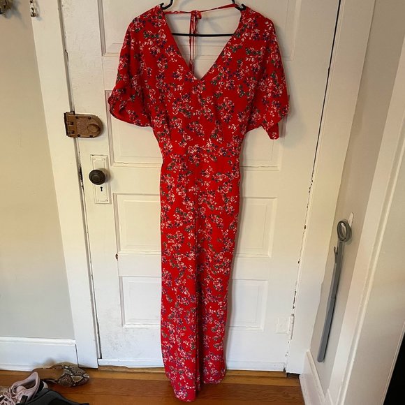 Floral Jumpsuit Size XXS Boutique - Picture 5 of 8